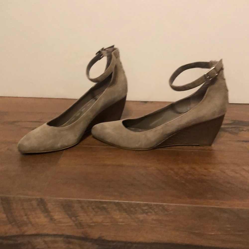 Enzo Angiolini wedge with ankle strap